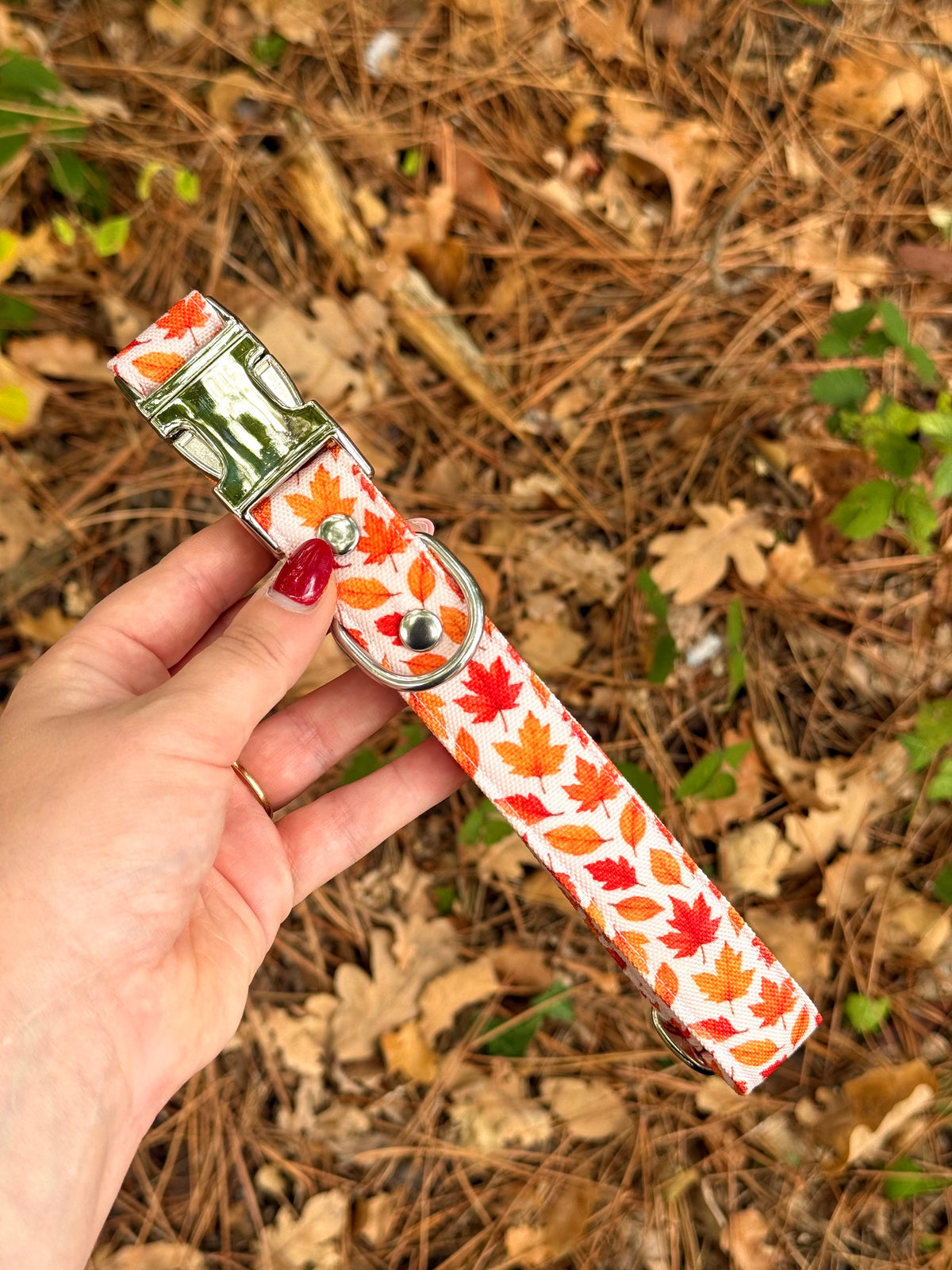 COLLIER FEUILLE D'AUTOMNE